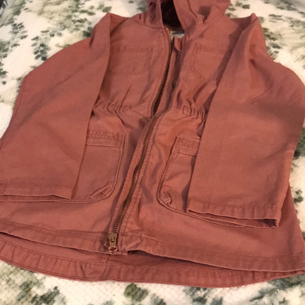 Girls Hooded Utility Jacket